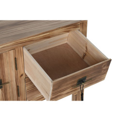 Consola Home ESPRIT Negro Abeto Madera MDF 64 x 26 x 83 cm