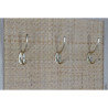 Recibidor Home ESPRIT Natural Ratán Madera de Paulonia Espejo 92 x 40