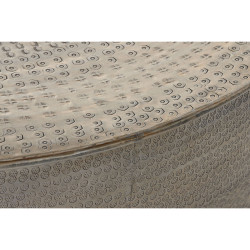 Mesa de Centro Home ESPRIT Dorado Aluminio 90 x 90 x 47 cm