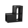 Mesa auxiliar Home ESPRIT Negro Metal 60 x 30 x 60 cm