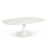 Mesa de Centro Home ESPRIT Blanco Metal Mármol 120 x 70 x 39 cm