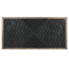 Cabecero de Cama Home ESPRIT Marrón Negro Madera de mango 160 x 5 x 8