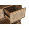 Vitrina Home ESPRIT Cristal Teca 80 x 45 x 190 cm