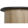 Mesa de Centro Home ESPRIT Natural Marrón oscuro Abeto 90 x 90 x 40 c