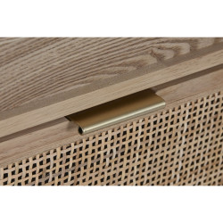 Cajonera Home ESPRIT Ratán Abeto Tropical 52 x 35 x 100 cm