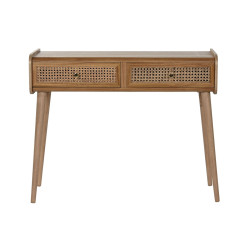 Consola Home ESPRIT Marrón Acacia Madera MDF 90 x 34 x 73 cm