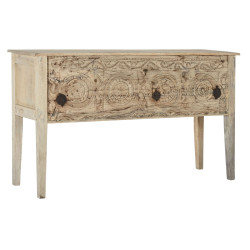 Consola Home ESPRIT Teca Madera de mango 150 x 40 x 75 cm