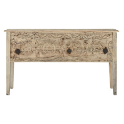 Consola Home ESPRIT Teca Madera de mango 150 x 40 x 75 cm