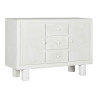 Aparador Home ESPRIT Blanco Abeto Madera MDF 120 x 38 x 80 cm