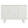 Aparador Home ESPRIT Blanco Abeto Madera MDF 120 x 38 x 80 cm
