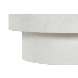 Mesa de Centro Home ESPRIT Blanco 79 x 79 x 35 cm