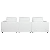 Sofá Home ESPRIT Blanco Moderno 286 x 95,5 x 57 cm