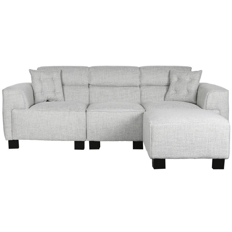 Sofá Home ESPRIT Gris Moderno 231 x 170 x 82 cm Sofá Home ESPRIT Gris Moderno 231 x 170 x 82 cm