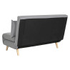 Sofá Cama Home ESPRIT Natural Gris claro 120 x 91 x 78 cm