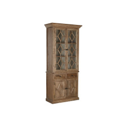 Vitrina Home ESPRIT Natural Madera Reciclada Madera de olmo 100 X 45 X