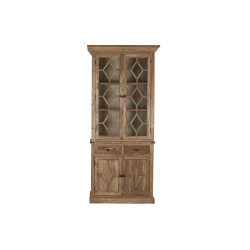 Vitrina Home ESPRIT Natural Madera Reciclada Madera de olmo 100 X 45 X