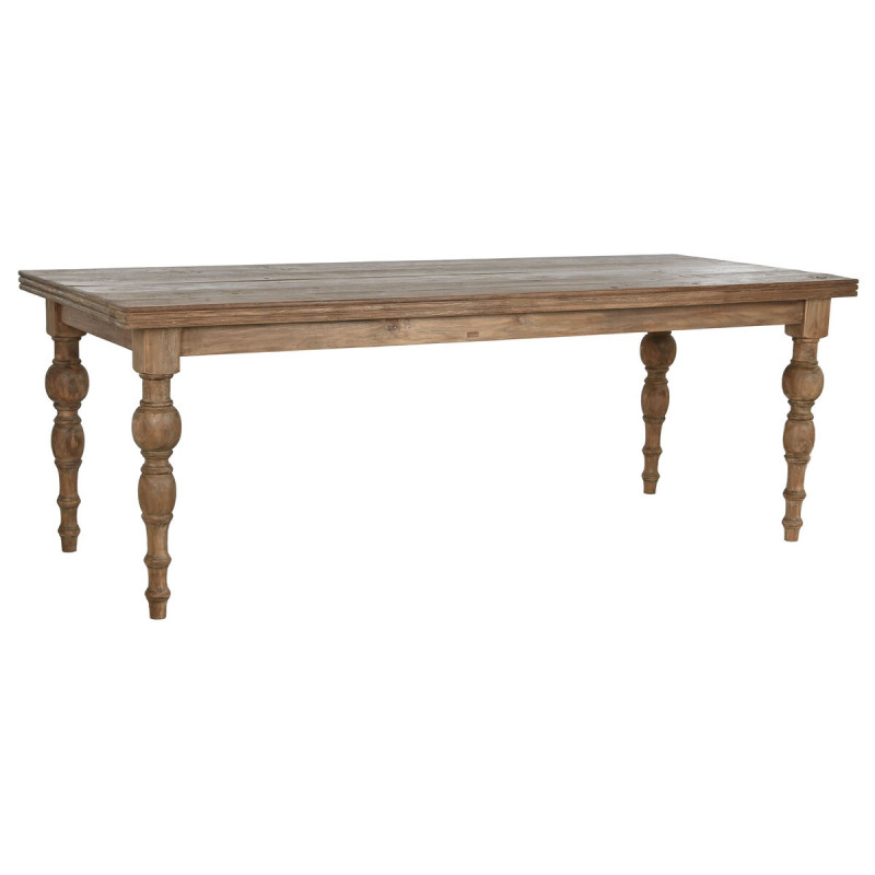 Mesa de Comedor Home ESPRIT madera de teca 220 x 90 x 78 cm Mesa de Comedor Home ESPRIT madera de teca 220 x 90 x 78 cm