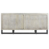 Aparador Home ESPRIT Blanco Metal Madera de mango 180 X 38,7 X 80 cm