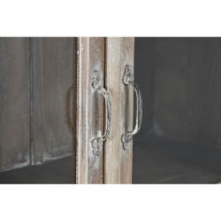 Vitrina Home ESPRIT Blanco Madera de mango 120 X 44 X 210 cm