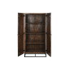Armario Home ESPRIT Natural Madera Reciclada 45 x 90 x 180 cm