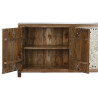 Aparador Home ESPRIT Blanco Natural Madera de mango 180 x 40 x 90 cm