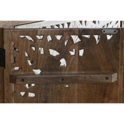 Aparador Home ESPRIT Blanco Natural Madera de mango 180 x 40 x 90 cm