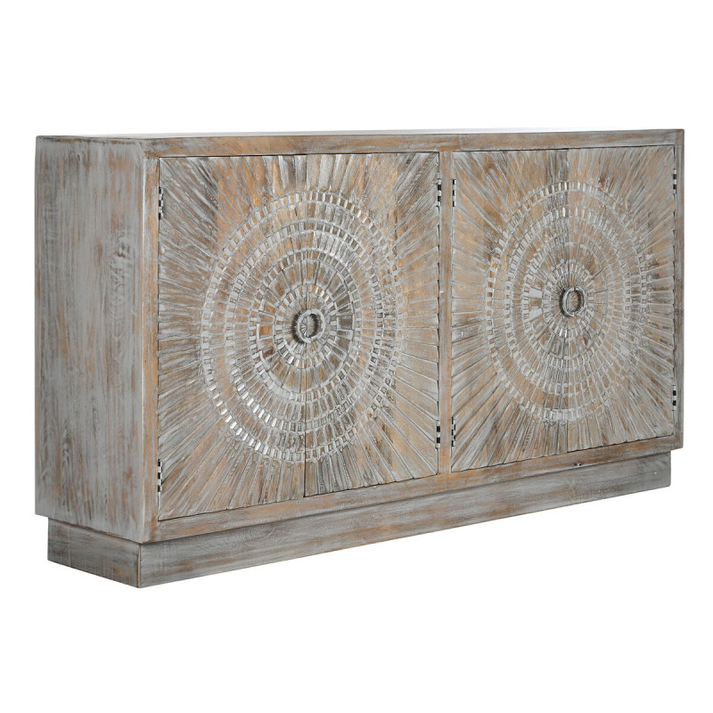 Aparador Home ESPRIT Blanco Madera de mango 180 X 40 X 96 cm Aparador Home ESPRIT Blanco Madera de mango 180 X 40 X 96 cm