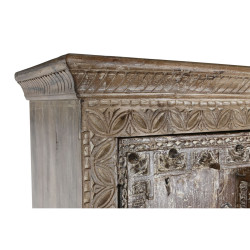 Armario Home ESPRIT Natural madera de teca 122 X 51 X 216 cm