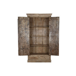 Armario Home ESPRIT Natural madera de teca 122 X 51 X 216 cm
