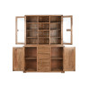 Vitrina Home ESPRIT Marrón Cristal Acacia 140 x 45 x 180 cm