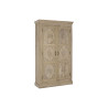 Armario Home ESPRIT Natural Madera de mango 125 x 43 x 214 cm