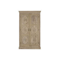 Armario Home ESPRIT Natural Madera de mango 125 x 43 x 214 cm
