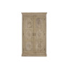 Armario Home ESPRIT Natural Madera de mango 125 x 43 x 214 cm
