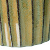 Set de Maceteros Alexandra House Living Verde Cerámica Rayas 2 Piezas