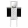 Armario Versa Espejo Madera Madera MDF (26,6 x 91,5 x 34,2 cm)