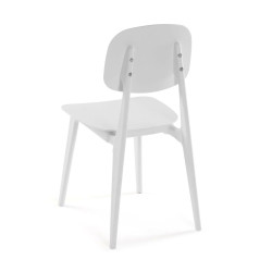 Silla Versa Blanco 39,5 x 80 x 41,5 cm (4 Unidades)