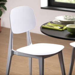 Silla Versa Blanco 39,5 x 80 x 41,5 cm (4 Unidades)