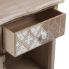 Mesita de Noche Versa Lyra Madera de Paulonia Madera MDF 30 x 70 x 45