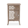 Mesita de Noche Versa Lyra Madera de Paulonia Madera MDF 30 x 70 x 45