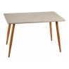 Mesa auxiliar Marrón Blanco Piedra Metal Melamina DM (70 x 120 x 75 c