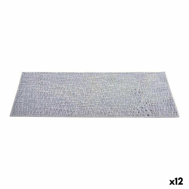 Salvamantel Plateado Plástico (45 x 0,01 x 30 cm) (12 Unidades) Salvamantel Plateado Plástico (45 x 0,01 x 30 cm) (12 Unidades)