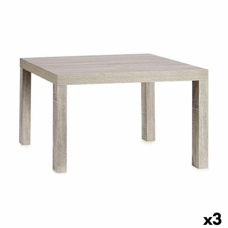 Mesa auxiliar Gris Madera 50 x 45 x 79 cm (3 Unidades) Mesa auxiliar Gris Madera 50 x 45 x 79 cm (3 Unidades)