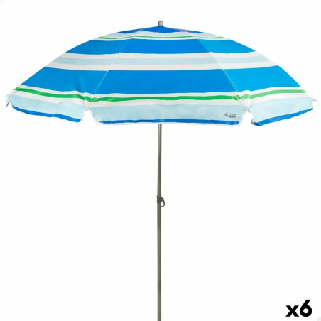 Sombrilla Aktive UV50 Ø 200 cm Poliéster 200 x 196 x 200 cm (6 Unida