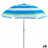 Sombrilla Aktive UV50 Ø 200 cm Poliéster 200 x 196 x 200 cm (6 Unida