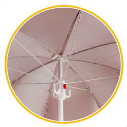 Sombrilla Aktive UV50 Ø 220 cm Poliéster Metal 220 x 209 x 220 cm (6