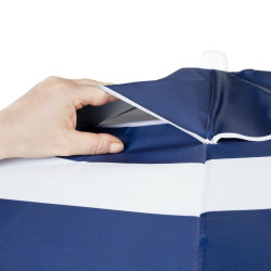 Sombrilla Aktive UV50 Ø 220 cm Poliéster Aluminio 220 x 214,5 x 220