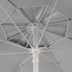 Sombrilla Aktive UV50 Ø 220 cm Poliéster Aluminio 220 x 214,5 x 220