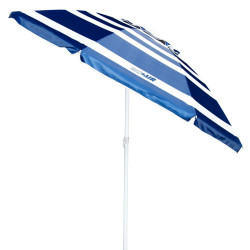 Sombrilla Aktive UV50 Ø 220 cm Poliéster Aluminio 220 x 214,5 x 220
