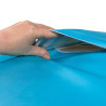 Sombrilla Aktive UV50 Ø 200 cm Azul Poliéster Aluminio 200 x 198,5 x