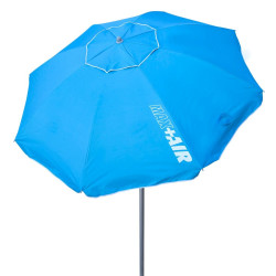 Sombrilla Aktive UV50 Ø 200 cm Azul Poliéster Aluminio 200 x 198,5 x
